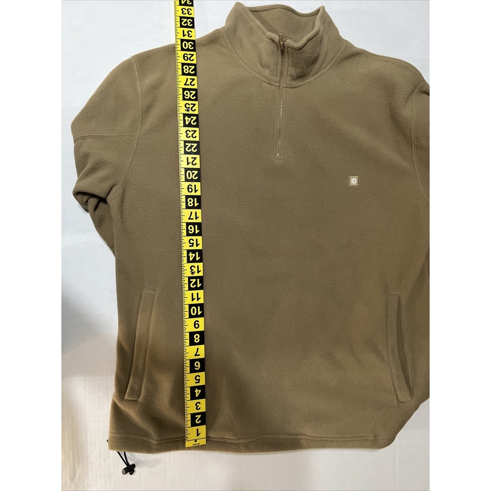 South Pole 1/4 Zip‎ Fleece Pullover Men's Size Large Beige NWT - Picture 5 of 15